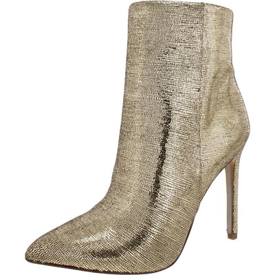 

Sam Edelman Женские ботильоны Wrenley Gold Heels Shoes 9 Medium (B,M) BHFO 2508, Gold disco leather