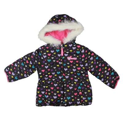 

Черная теплая короткая повседневная парка Skechers для девочек, верхняя одежда  BHFO 3381, Grey, S218797ZU