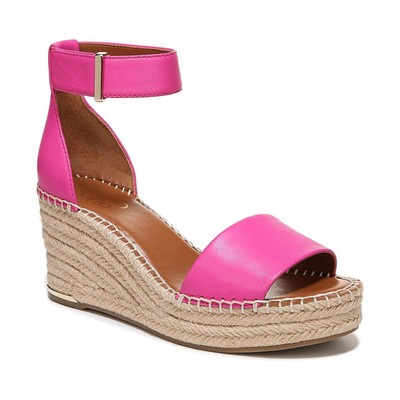 Franco Sarto Womens Clemens Pink Platform Sandals Shoes 9 Medium (B,M) BHFO 1369