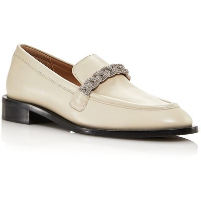 

Stuart Weitzman Женские лоферы Palmer Hishine бежевые 9,5 средний (B,M) BHFO 3994, Oat/oat, Palmer Hishine