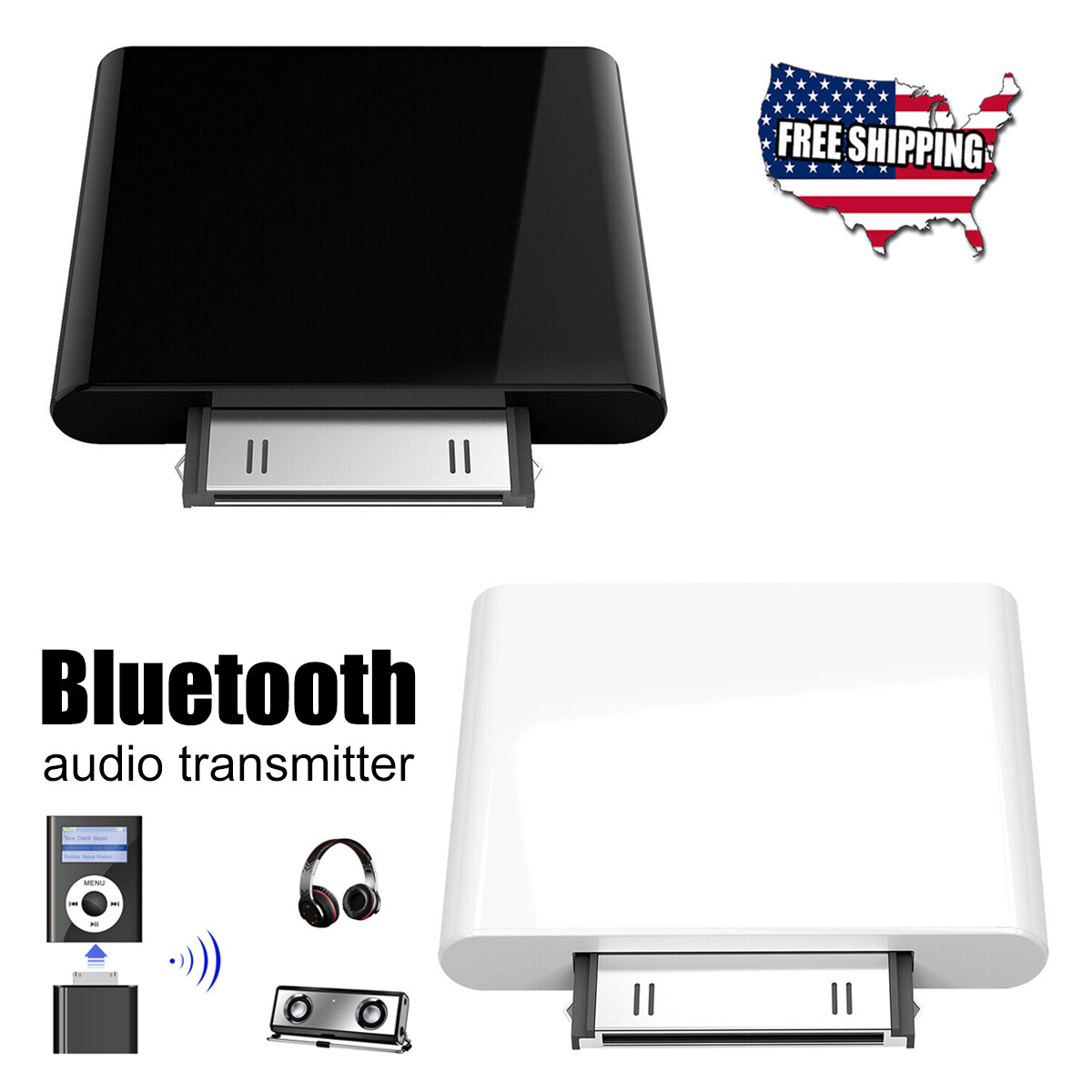 For iPod Classic/Touch Wireless Bluetooth Transmitter Audio 