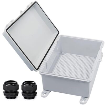 Waterproof Junction Box ABS Plastic Outdoor Electrical Box Weatherproof IP67