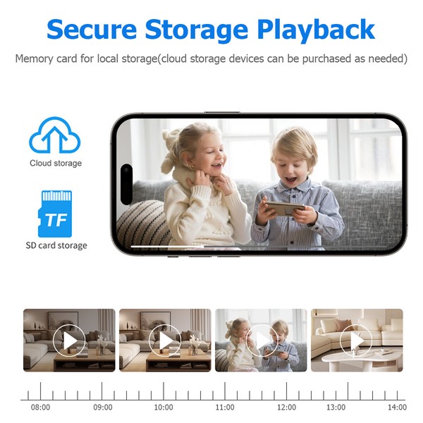 1080P Mini Spy Camera WiFi HD Hidden IP Night Vision Camcorder Home Security Cam - Image 270