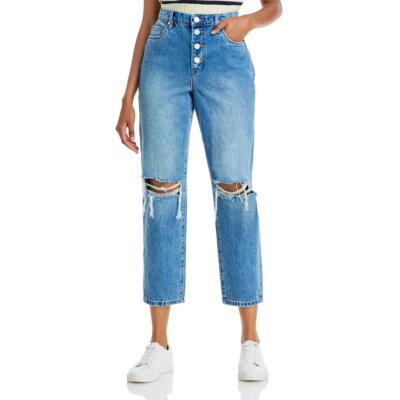 

BLANKNYC] Женские укороченные джинсы Madison Blue Denim с высокой талией  BHFO 5593, Bigger - better