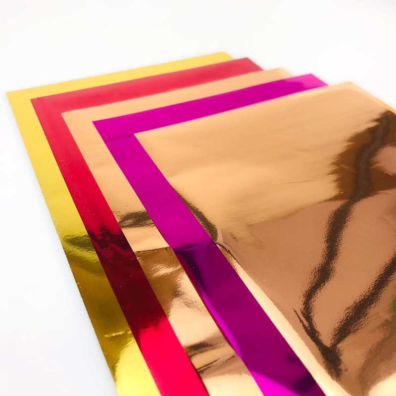 50pcs Foil Transfer Sheet for Cricut Joy Maker 3 2 1/Cricut Explore 3 2/Air 2 3/