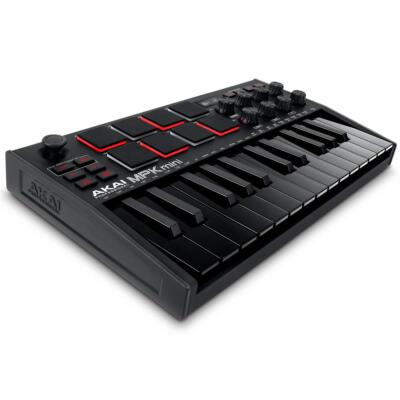 Akai MPK Mini MK3 25-клавишный MIDI-контроллер, черный # MPKMINI3B