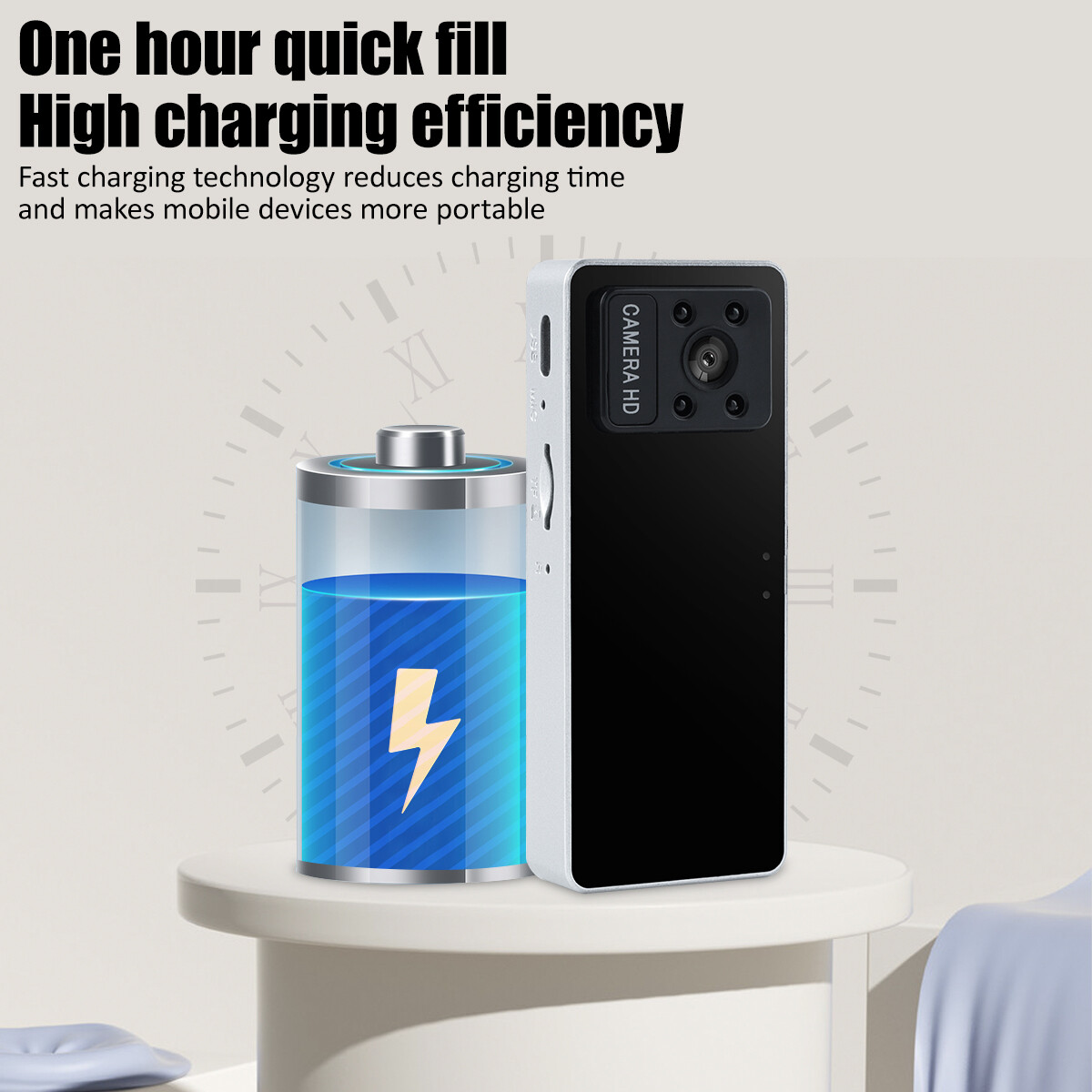 2024 1080P WIFI hotspot Camcorder Mini Body Camera DVR HD Police Body Worn Cam`