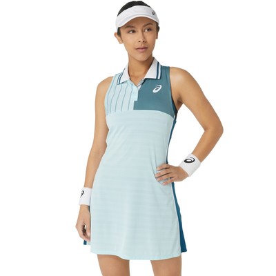 Женское теннисное платье ASICS MATCH DRESS 2042A278, Aquamarine