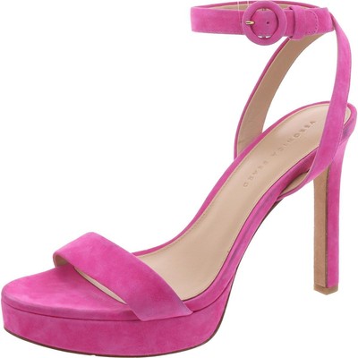 Женские розовые босоножки Veronica Beard на плоской подошве, размер 11, средний (B, M), BHFO 6916