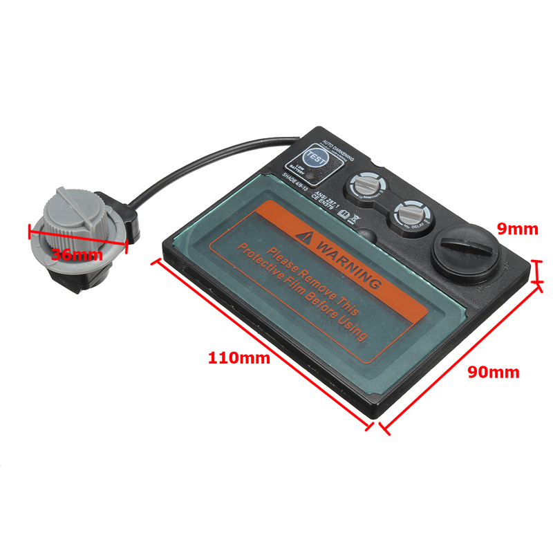 New Type Solar Auto Darkening Welding Lens Helmet Mask Automation Filter Shade