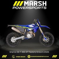 Sherco SEF 450-R 4T 2025 Model - Sherco Main Dealer - Reserve NOW!