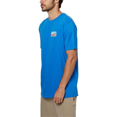 

ONeill Mens Blue Logo Crewneck Soft Graphic T-shirt Shoes  BHFO 8852, Синий, FA1118504