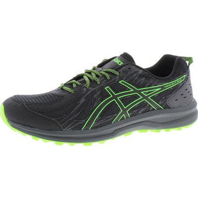 

Мужские кроссовки для бега по пересеченной местности Asics Fract Trail Black 10.5 Medium (D) BHFO 3127, Black/green gecko, Frequent Trail