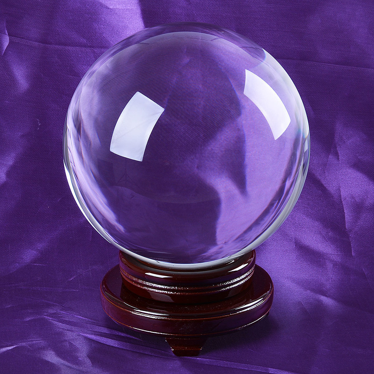 LONGWIN 200mm 7 87 D Clear Quartz Crystal Ball Sphere 