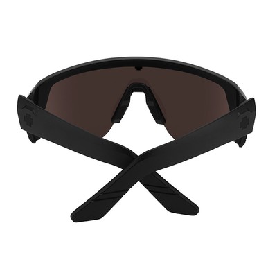 Pre-owned Spy Optics Men's Polarized Monolith Speed Matte Black Sunglasses