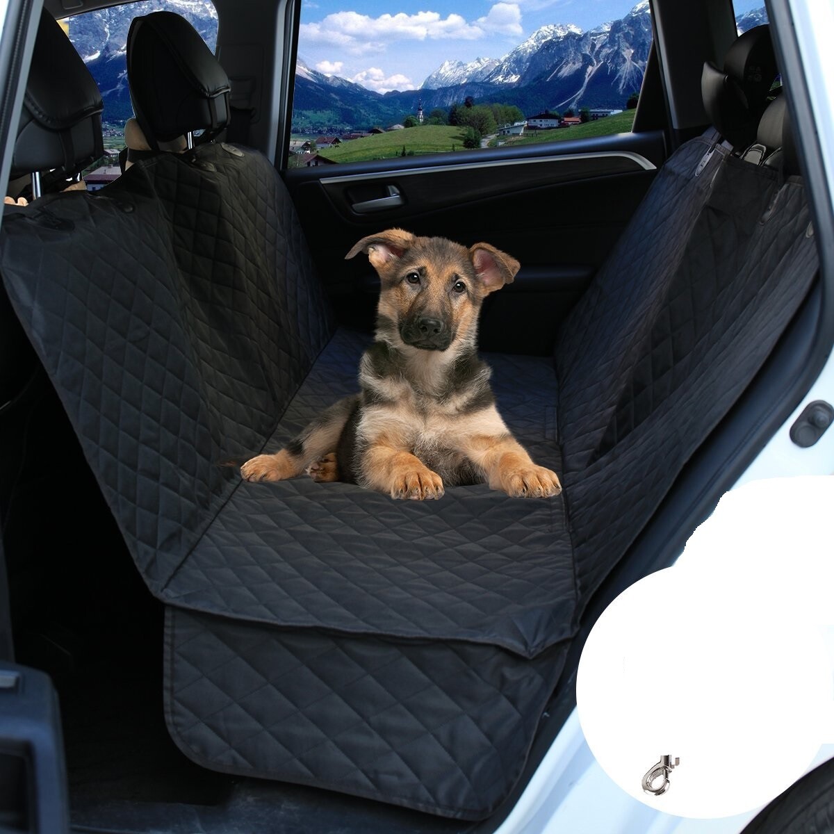 NEW Dog Pet Seat Cover Car Back For Waterproof Hammock Non Slip HGV USA SELLER