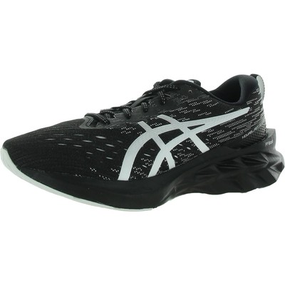 

Мужские кроссовки Asics Novablast 2 черные повседневные и модные, ширина 7,5 (2E) BHFO 7174, Black/pure silver, Novablast 2