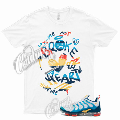 BROKEN T Shirt to Match Air VaporMax  Plus White Citron Pulse Industrial Blue 1
