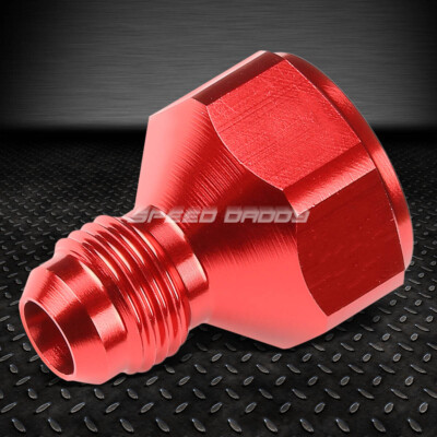 ПЕРЕХОДНИК ДЛЯ ПОДКЛЮЧЕНИЯ РЕДУКТОРА ИЗ КРАСНОГО АЛЮМИНИЯ 8AN AN8 С ГНЕЗДОВЫМ РАЗЪЕМОМ К ГНЕЗДОВОМУ РАЗЪЕМУ 6AN AN6