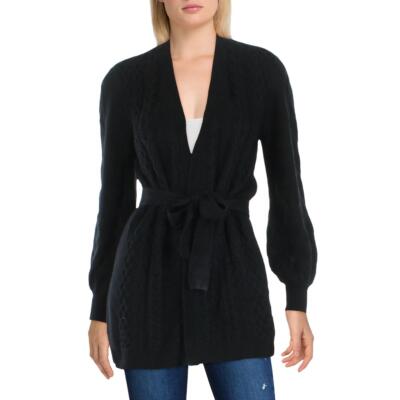 

Женский черный вязаный кардиган Kobi Halperin Denise  BHFO 4195