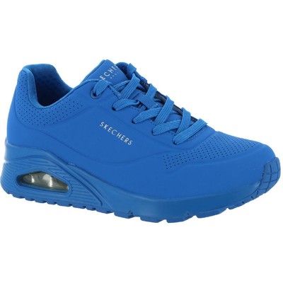 

Skechers Womens Uno-Night Shades Blue Gym Спортивная и тренировочная обувь BHFO 7919, Синий