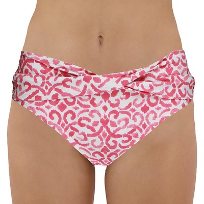

Женские свитки Tommy Bahama с розовым ремешком для плавания в нижней части  BHFO 9240, Coral coast