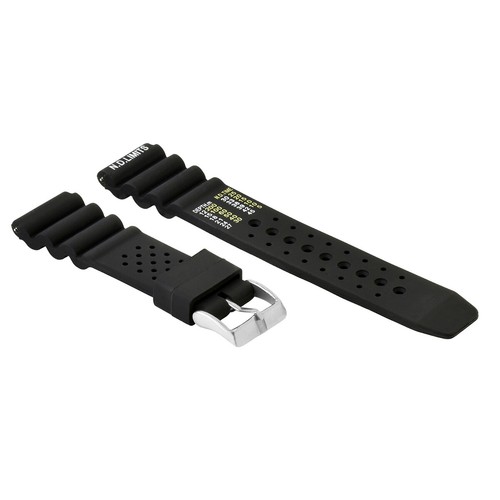 20MM ND LIMIT WATCH STRAP EXTREMA SPORT PRO RUBBER DIVER FOR CITIZEN SEIKO BLACK