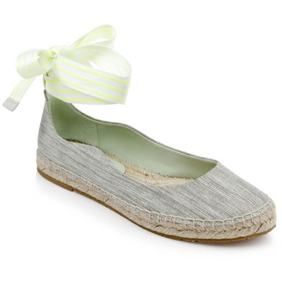 

Женские балетки ZAC Zac Posen Vinca Grey 7 Medium (B,M) BHFO 2962, Natural fabric