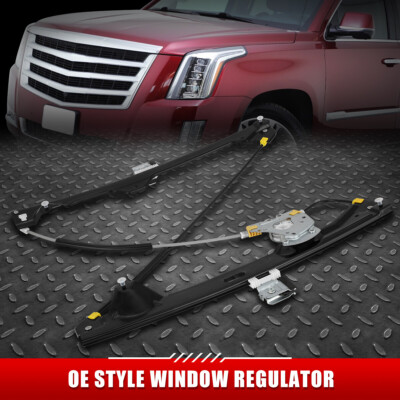 ДЛЯ 07-14 SILVERADO SIERRA YUKON ЗАДНИЙ ЛЕВЫЙ СТЕКЛОПОДЪЕМНИК С ЭЛЕКТРОПРИВОДОМ без ДВИГАТЕЛЯ