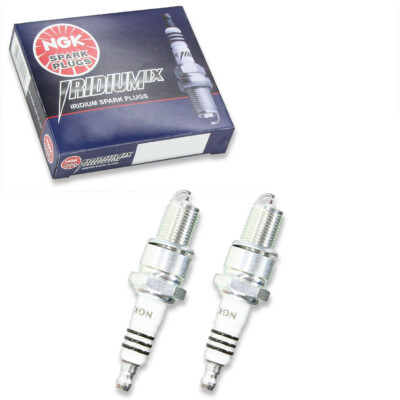 2 pc NGK 6637 BPR6EIX Iridium IX Spark Plugs for XS63DP XS63 XP64DP2 XP64 ox