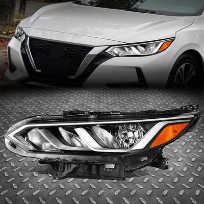 [ГАЛОГЕННАЯ МОДЕЛЬ] ДЛЯ 20-22 NISSAN SENTRA S/SV OE STYLE ЛЕВАЯ ФАРА СО СТОРОНЫ ВОДИТЕЛЯ