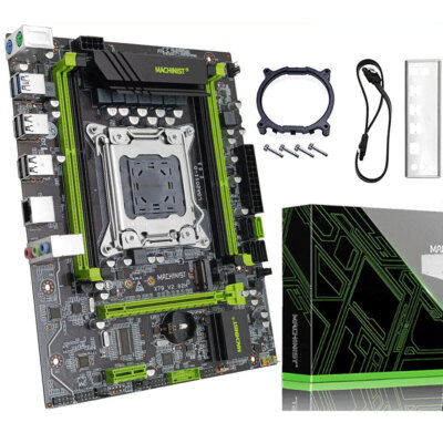 X79 Motherboard LGA 2011 Pin Supports DDR3 REG ECC RAM 4 Channels NVME SATA M.2