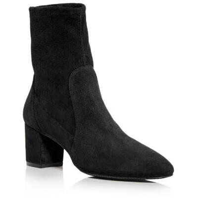 Stuart Weitzman Женские ботильоны YULIANA 60 из замши с миндалевидным носком, BHFO 6570