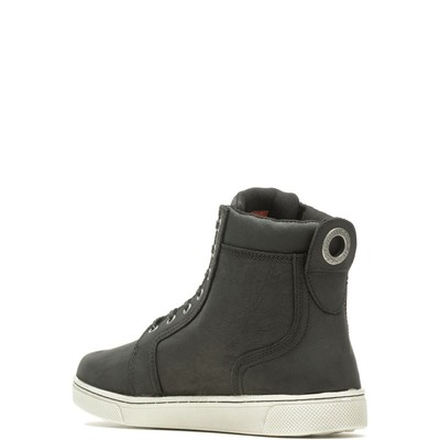 Pre-owned Harley-davidson Men's 5" Bateman Metal Riding Boot Black - D93724, Black