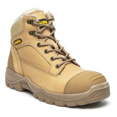 DEWALT Akron Men's Steel Toe Safety Work Boots, Side Zip, Durable, Lightweight
