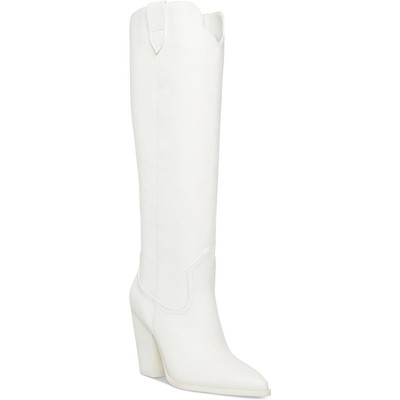 Steve Madden / женские белые ковбойские сапоги Tessy, Вестерн, 8 средних размеров (B, M) BHFO 9979