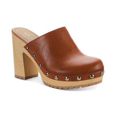 

Женские сабо без шнуровки Sun + Stone Tanyaa из микрозамши, туфли-мюли BHFO 4866, Tanyaa