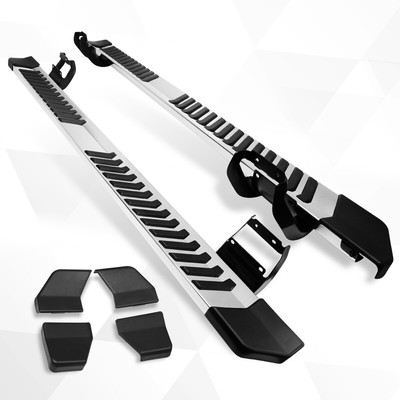 For 15-21 Ford F150/ F250 F350 SD Crew Cab 6" Step Nerf Bar Running Board Chrome