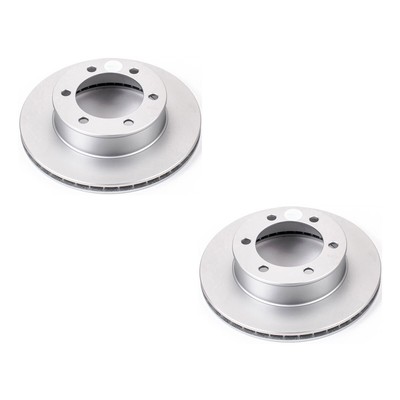 SET-P15JBR791EVC-2 Powerstop Brake Discs 2-Wheel Set Front  for 4 Runner Tacoma
