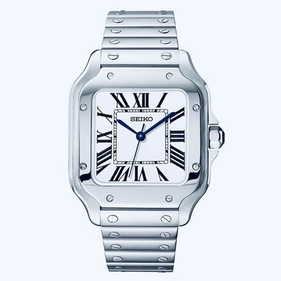 NH35自動巻き腕時計　サントス　オマージュ NH35自動巻き腕時計 サントス オマージュ 楽天市場】機械式