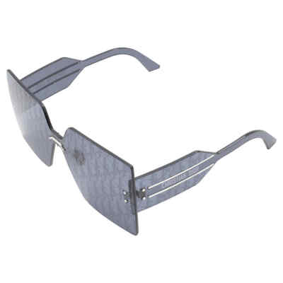 Pre-owned Dior Blue Logo Shield Ladies Sunglasses Club M5u F0b8 Cd40117u 16c 00