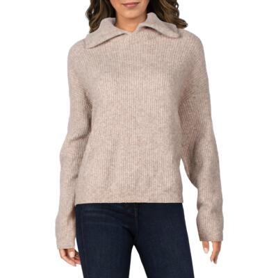 

VELVET BY GRAHAM - SPENCER Женская рубашка с воротником, пуловер, свитер, топ BHFO 5074, Oat