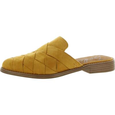 

Желтые туфли без задника из искусственной замши Zodiac Womens Hendrix 8.5 Medium (B,M) BHFO 2471, Yellow fabric, Hendrix