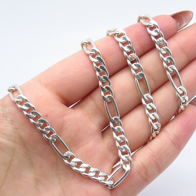 HARLEY DAVIDSON Men's 24 Figaro Chain ネックレス Silver Harley-Davidson Men's 24 in. Figaro Chain Necklace
