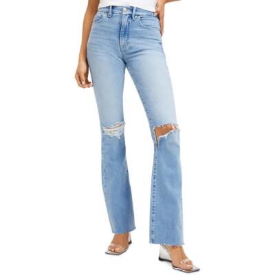 

Good American Womens Good Classic Boot Bootcut Denim Джинсы Bootcut BHFO 8673, Indigo, Good Classic Boot