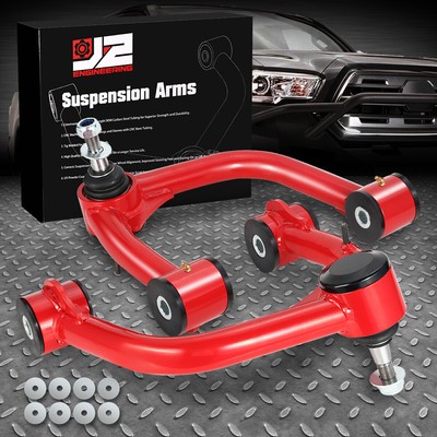 J2 ДЛЯ 05-22 TOYOTA TACOMA 4WD PRERUNNER 2-4 ПОДНИМИТЕ ПЕРЕДНИЙ ВЕРХНИЙ РЫЧАГ УПРАВЛЕНИЯ КРАСНЫЙ