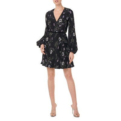 

ML Monique Lhuillier Женское бархатное короткое платье для коктейлей и вечеринок BHFO 2396, Черный