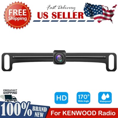 Backup Camera Rearview License Plate for KENWOOD DNX-6180 DNX6180