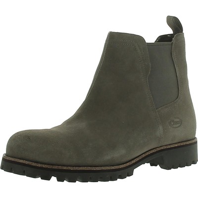 Женские ботильоны Chaco из серой кожи на шнуровке Shoes 9 Medium (B,M) BHFO 1853