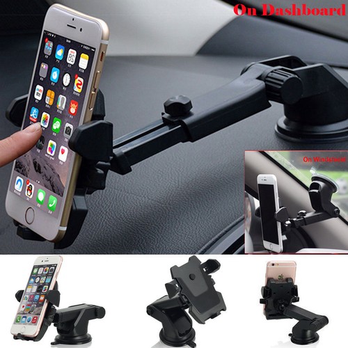 Car Mount Holder Dashboard Windshield Suction Cup Bracket For Cell Phone GPS